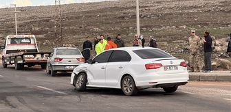 Şanlıurfa'da iki otomobilin çarpıştığı kazada 6 kişi yaralandı