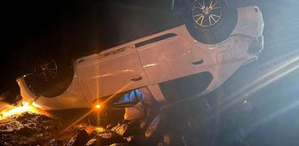 Şanlıurfa'da şarampole devrilen otomobildeki 6 kişi yaralandı