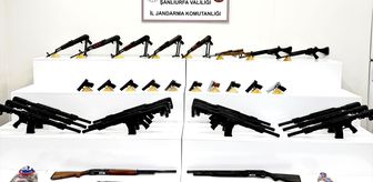 Şanlıurfa'da silah kaçakçılığı operasyonunda 8 şüpheli yakalandı