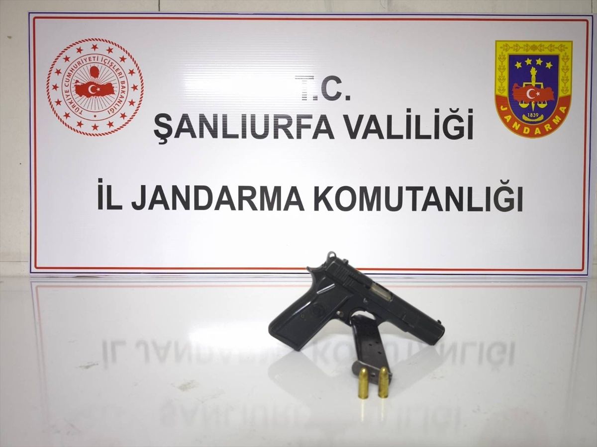 Şanlıurfa'da silah kaçakçılığı operasyonunda 3 şüpheli yakalandı