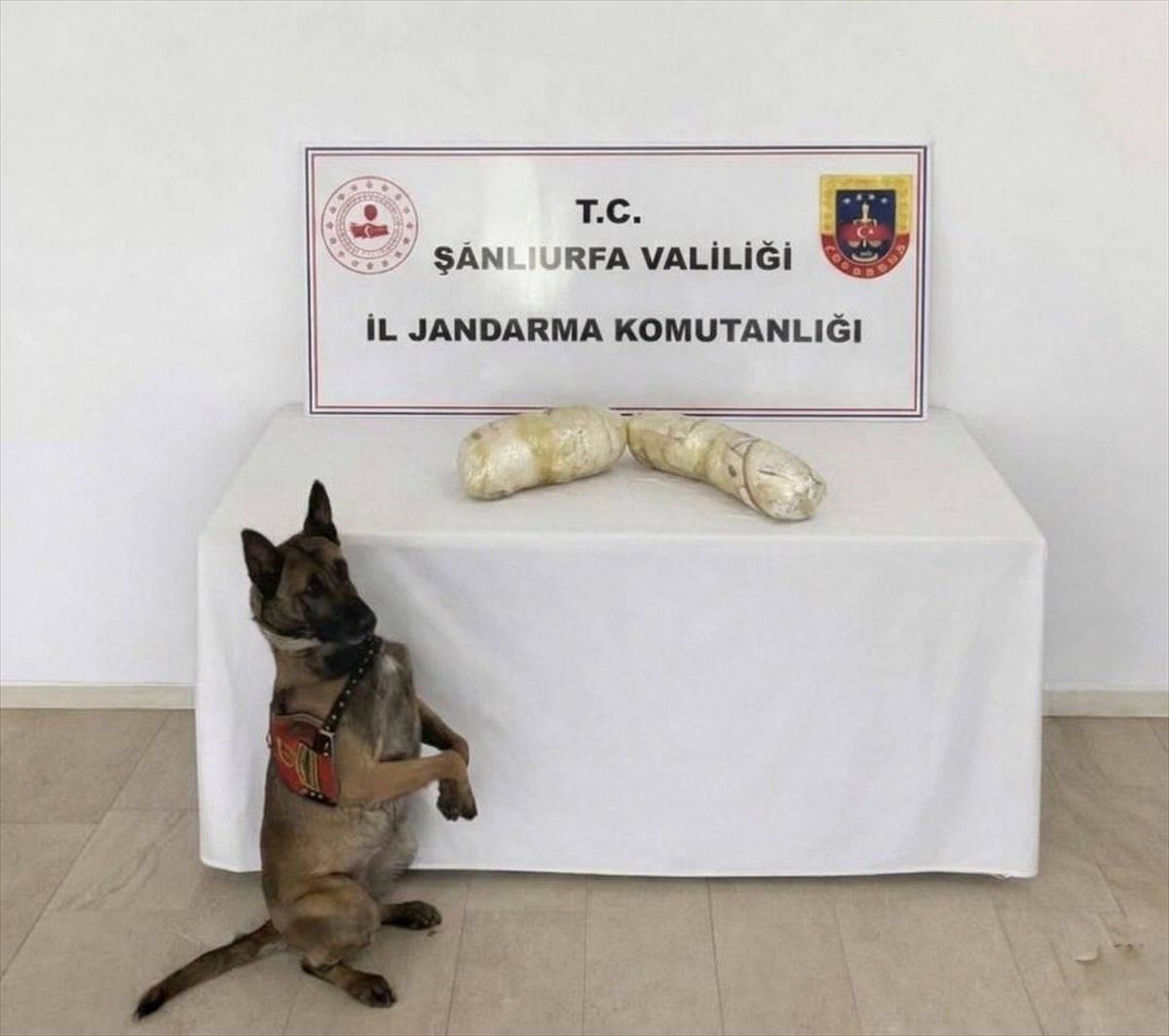 Şanlıurfa'da uyuşturucu operasyonunda 2 şüpheli yakalandı