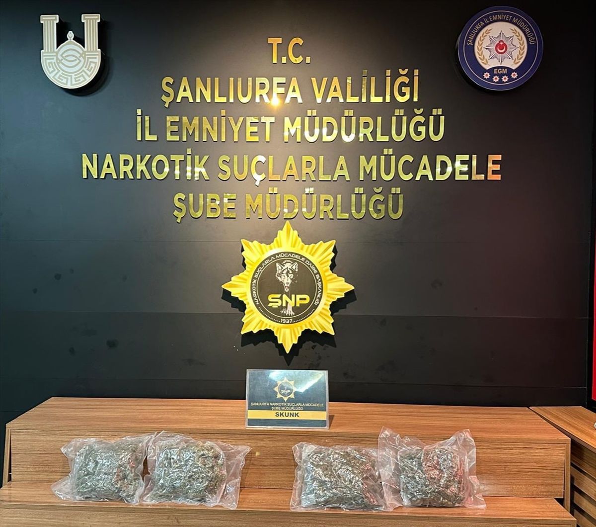 Şanlıurfa'da uyuşturucu operasyonunda 3 şüpheli yakalandı