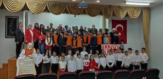Sarıoğlan'da İstiklal Marşı'nın Kabulü ve Mehmet Akif Ersoy'u Anma Günü programı düzenlendi