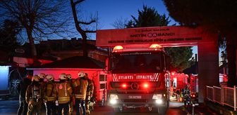 Sarıyer'de hastanede çıkan yangın söndürüldü