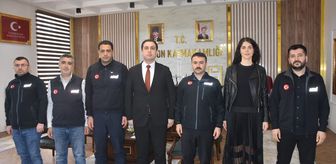 Sason Kaymakamı Başar'a AFAD'tan ziyaret