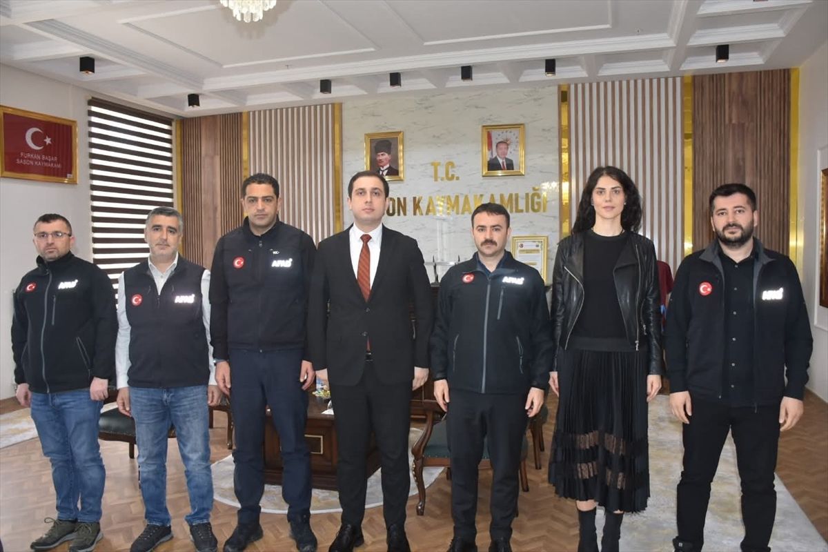 Sason Kaymakamı Başar'a AFAD'tan ziyaret