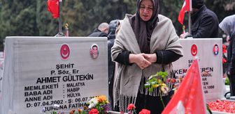 Şehit aileleri, bayramın ilk gününde İstanbul'da kabirleri ziyaret etti