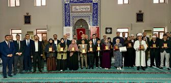 Şemdinli'de Kur'an-ı Kerim'i ve ezanı güzel okuma yarışması düzenlendi