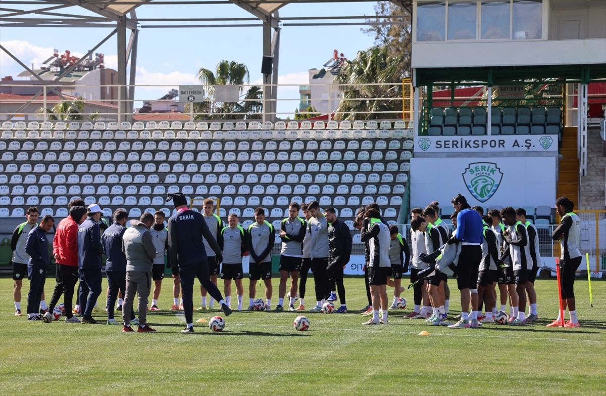 Serikspor, Özbelsan Sivasspor maçının hazırlıkları sürdürdü