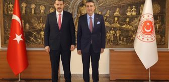 SESOB Başkanı Demirgil, Milli Savunma Bakan Yardımcısı Ayhan'ı ziyaret etti