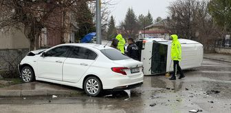 Seydişehir'de trafik kazasında 1'i çocuk 3 kişi yaralandı