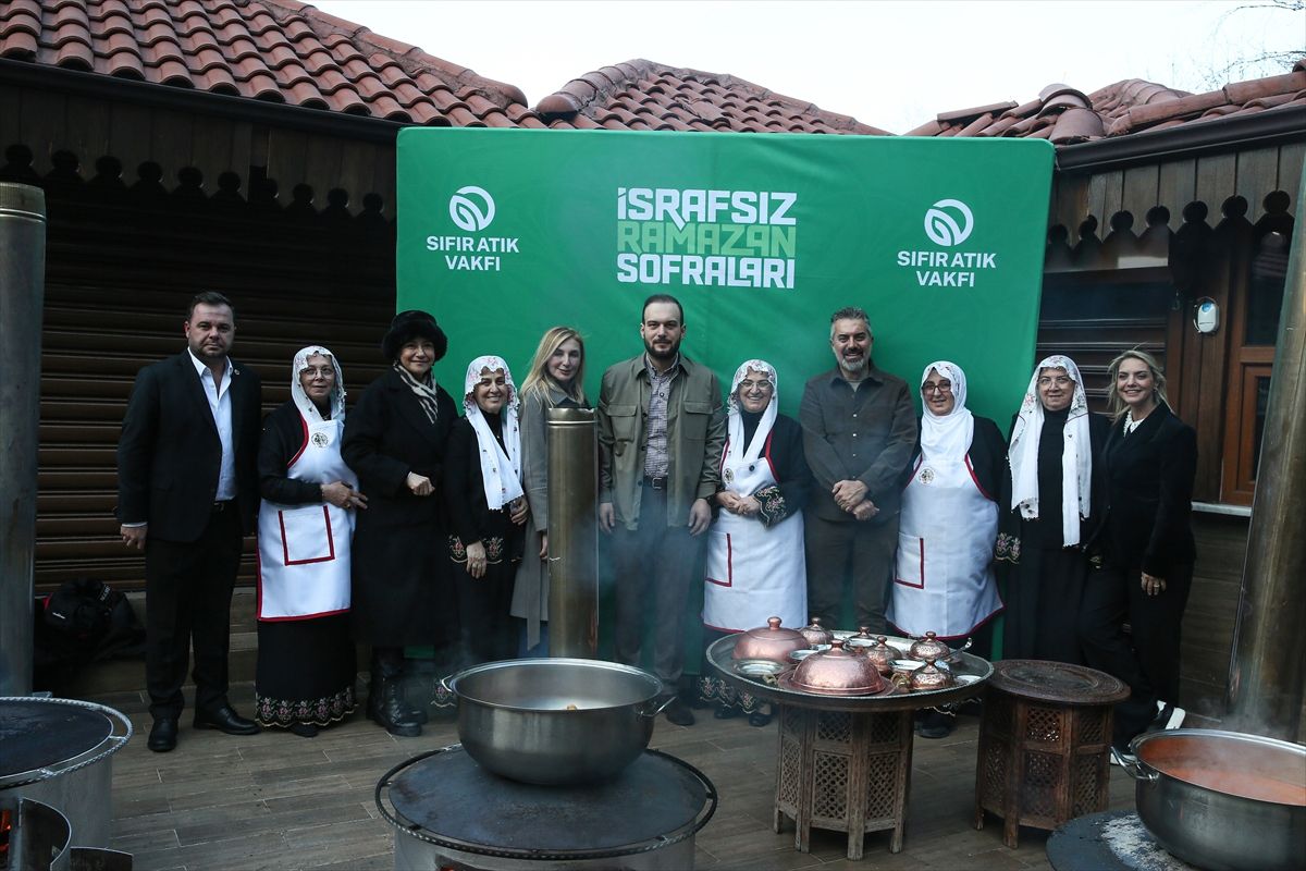 Sıfır Atık Vakfı'nın "İsrafsız Ramazan Sofraları" projesinin ilk durağı Bursa oldu