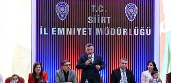 Siirt'te adliye ve emniyet personeli iftarda buluştu