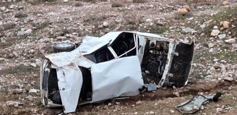 Siirt'te devrilen otomobildeki 3 kişi yaralandı