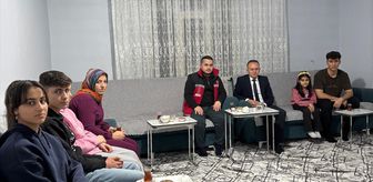 Siirt'te ebeveyn kaybı yaşamış ailelere ziyaret