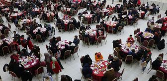 Siirt'te Türk Kızılay tarafından iftar programı düzenlendi