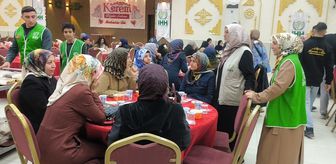Siirt'te yetim ve ihtiyaç sahipleri yararına iftar programı düzenlendi