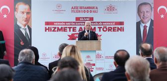 Silivri Nermin-Metin Zafer Aile Sağlığı Merkezi hizmete açıldı
