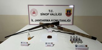 Sinop'ta uyuşturucu operasyonunda 7 zanlı yakalandı