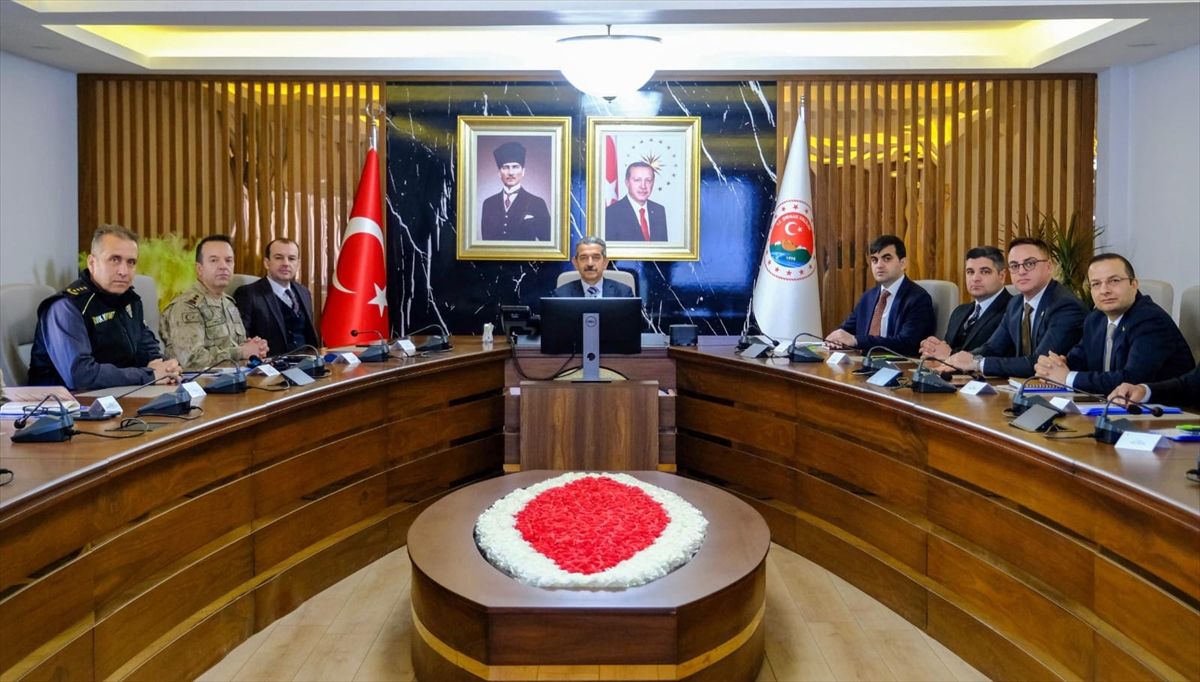 Şırnak'ta İl Güvenlik ve Asayiş Koordinasyon Toplantısı yapıldı