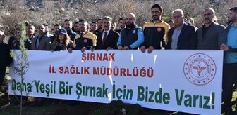 Şırnak'ta 'İl Sağlık Müdürlüğü Hatıra Ormanı' oluşturuldu