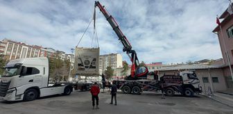 Sivas Devlet Hastanesine alınan yeni MR cihazı teslim edildi