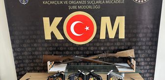 Sivas'ta silah ve mühimmat kaçakçılığı operasyonunda 1 zanlı tutuklandı
