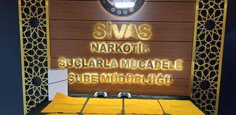 Sivas'ta uyuşturucu operasyonunda yakalanan 5 zanlıdan 4'ü tutuklandı