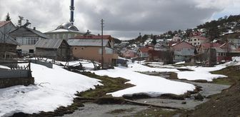 Sivas'taki Eğriçimen Yaylası baharın gelişiyle bir başka güzelliğe büründü