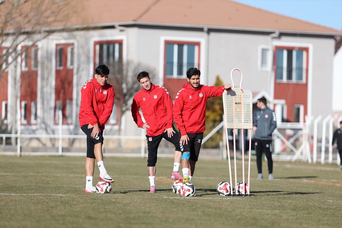 Sivasspor, Sakaryaspor maçının hazırlıklarını sürdürüyor