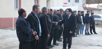 Sumbas Kaymakamı Hakan Kara, vatandaşlarla bir araya geldi