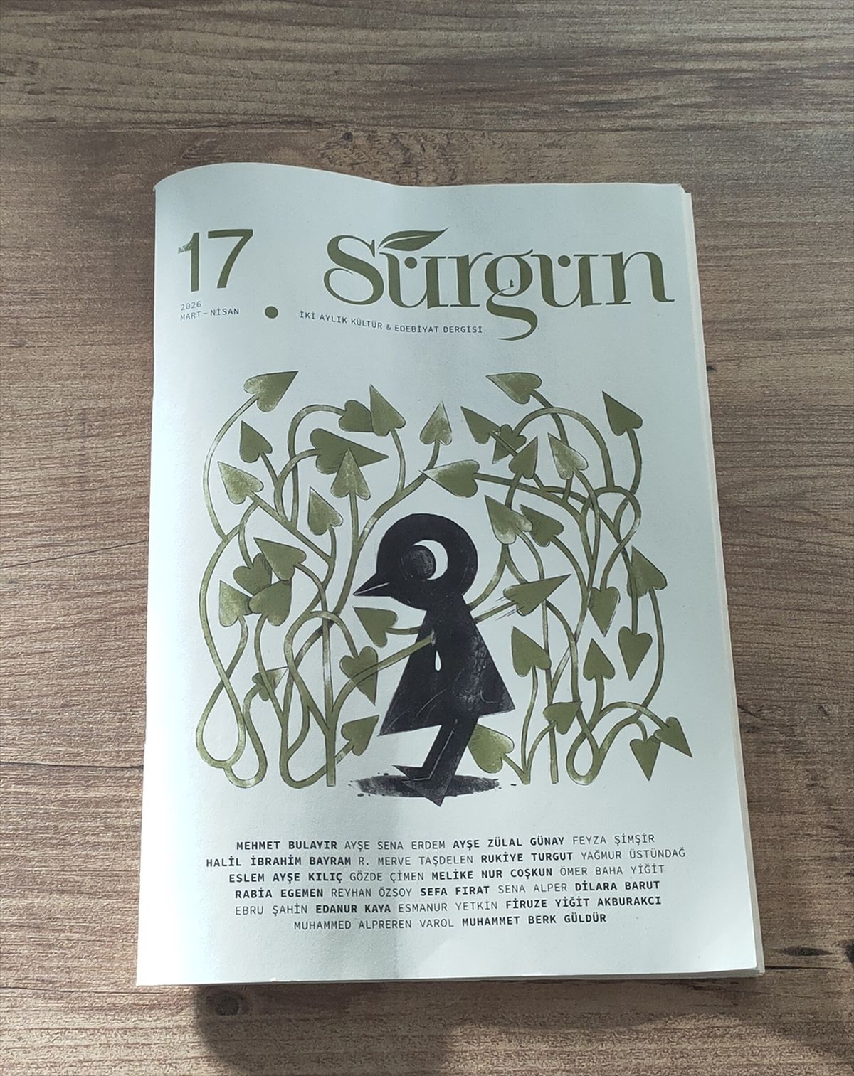 Sürgün dergisinin 17. sayısı 'Yaprak' dosyasıyla okurla buluştu