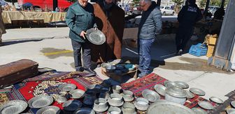 Talas Belediye Başkanı Yalçın, Antika Pazarı'nı gezdi
