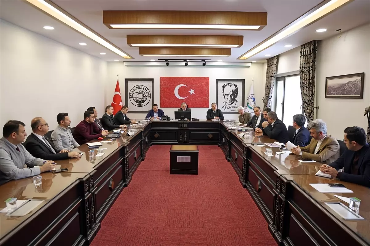 Talas'ta değerlendirme toplantısı yapıldı