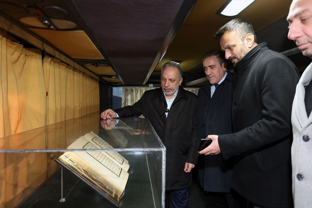 Talas'ta otobüslere kurulu 2 gezici müzenin açılışı yapıldı