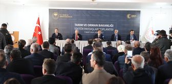 Tarım ve Orman Bakanı Yumaklı, Kırklareli'nde konuştu Açıklaması