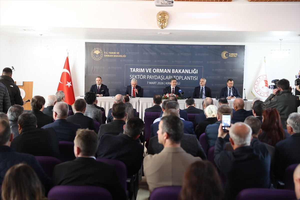 Tarım ve Orman Bakanı Yumaklı, Kırklareli'nde konuştu Açıklaması