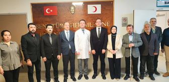 Tarsus Kaymakamı Akyüz, Tarsus Devlet Hastanesini ziyaret etti