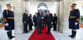 TBMM Başkanı Numan Kurtulmuş, Romanya'da Başbakan Bolojan ile Görüşme Gerçekleştirdi