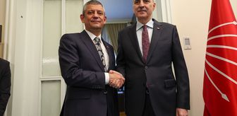TBMM Başkanı Kurtulmuş, CHP Genel Başkanı Özel'i ziyaret etti
