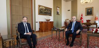 TBMM Başkanı Kurtulmuş, Diyanet İşleri Başkanı Arpaguş'u kabul etti