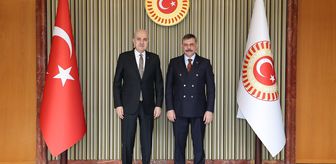 TBMM Başkanı Kurtulmuş, İçişleri Bakanı Çiftçi'yi kabul etti
