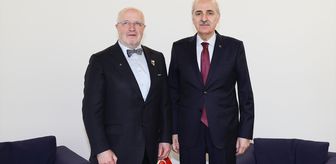 TBMM Başkanı Kurtulmuş, Litvanya Meclis Başkanı Olekas ile Zagreb'de görüştü