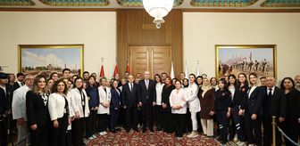 TBMM Başkanı Kurtulmuş, Meclis personeliyle bayramlaştı