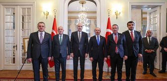TBMM Başkanı Kurtulmuş, Türkiye'nin Bükreş Büyükelçiliğini ziyaret etti