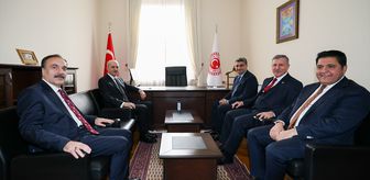 TBMM Başkanı Kurtulmuş, Yeni Yol Partisinin TBMM Grubunu ziyaret etti Açıklaması