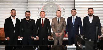 TBMM Dışişleri Komisyonu Başkanı Fuat Oktay'dan Gençlerbirliği'ne ziyaret