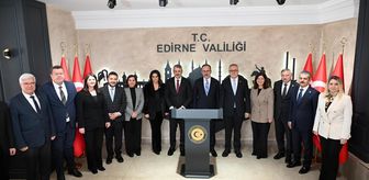 TBMM Engelli Bireylerin Sorunlarını Araştırma Komisyonu Edirne'de