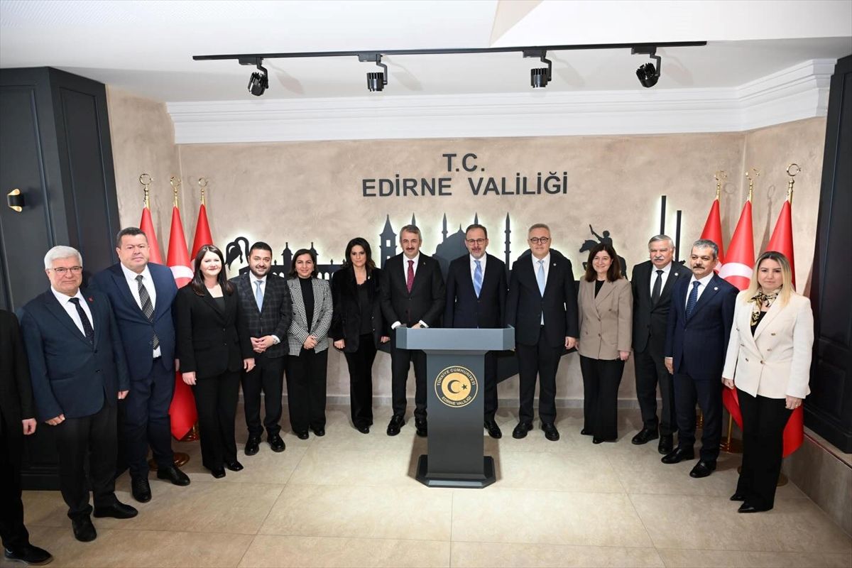 TBMM Engelli Bireylerin Sorunlarını Araştırma Komisyonu Edirne'de