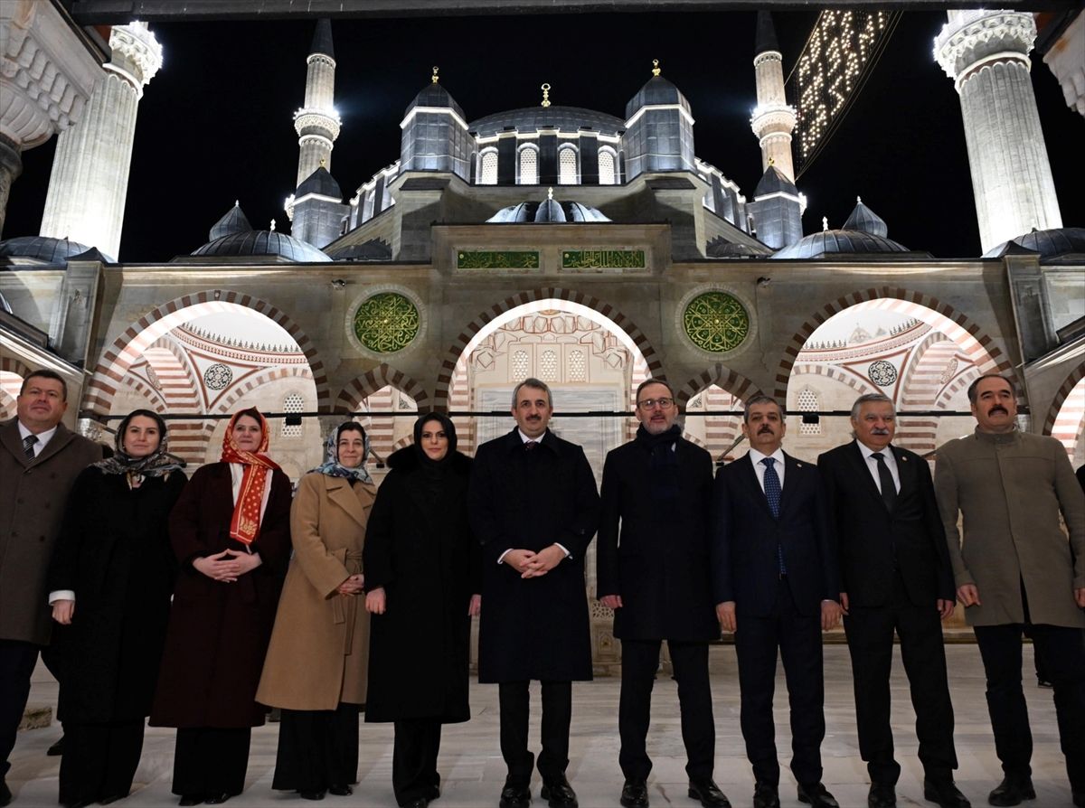 TBMM Engelli Bireylerin Sorunlarını Araştırma Komisyonu, Selimiye Camisi'ni ziyaret etti